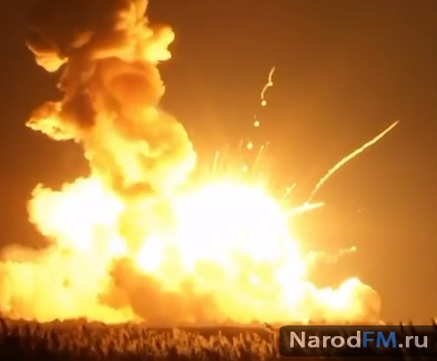Украино-американская ракета взорволась при старте