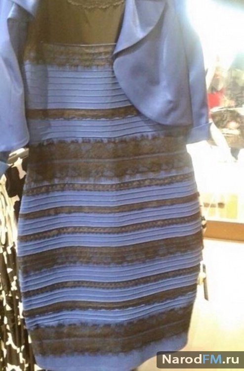 Какого цвета платье? РАЗГАДКА