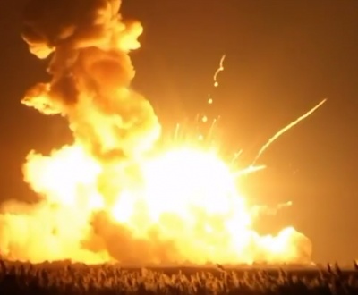 Украино-американская ракета взорволась при старте