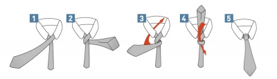 Самый простой легкий способ завязать галстук